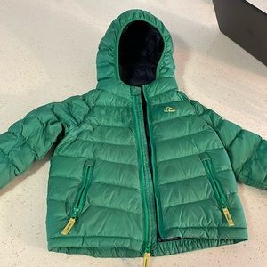 LL Bean 4T puffer coat